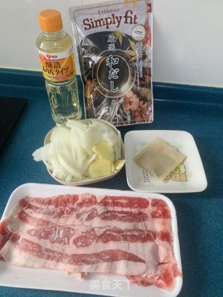 吉野家牛肉飯（家庭版）的做法步驟：1