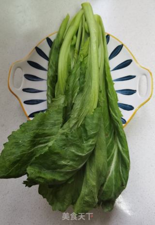 清炒芥菜的做法步驟：1