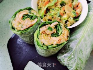 白菜飯包的做法步驟：11