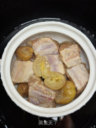 黃皮蒸排骨的做法步驟：8