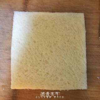 火腿西多士的做法步驟：1