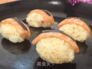 三文魚壽司的做法步驟：6