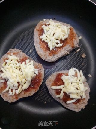 芝士黑麥饅頭片的做法步驟：2
