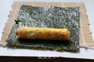 莧菜壽司的做法步驟：12