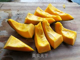 干鍋南瓜的做法步驟：2