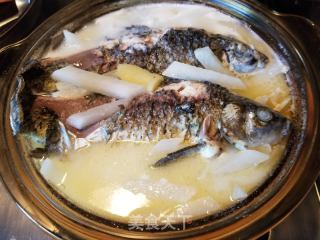 鯽魚蘿卜湯的做法步驟：7