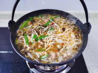 小鍋酸辣米線的做法步驟：14