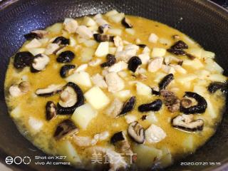 咖喱雞肉土豆拌飯的做法步驟：7