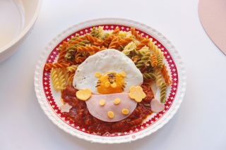 番茄三色意面（小老虎版）的做法步驟：6