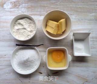 香草瑪徳琳的做法步驟：1