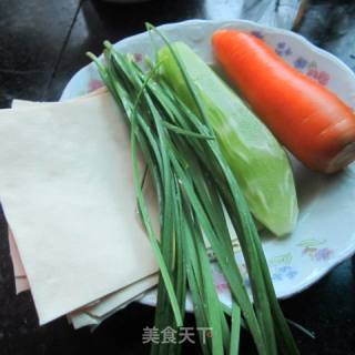 蠔油豆皮卷的做法步驟：1