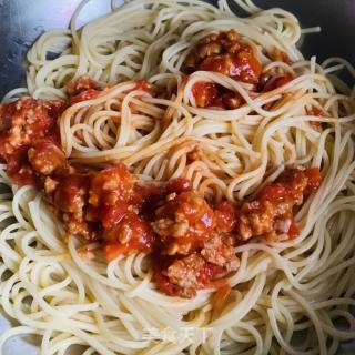 番茄肉醬意大利面-自家菜品就是食料足的做法步驟：20
