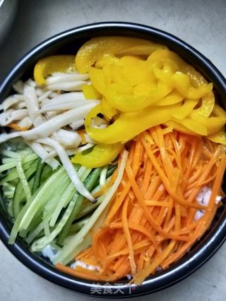 韓式拌飯的做法步驟：11