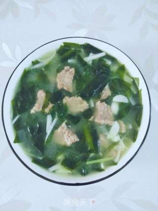 韓式牛肉海帶湯的做法步驟：7