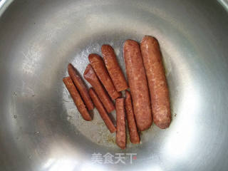牛肉腸南瓜飯卷的做法步驟：5