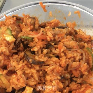 韓式拌飯的做法步驟：5