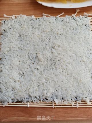 泡菜蝦仁壽司卷的做法步驟：9