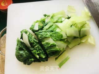 清炒快菜的做法步驟：3