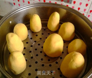 玉米面窩頭 婆婆愛吃的做法的做法步驟：4