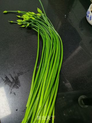 韭苔炒雞蛋的做法步驟：1