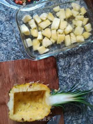 菠蘿飯的做法步驟：2