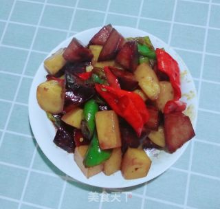 地三鮮的做法步驟：8
