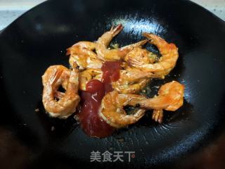 油燜大蝦的做法步驟：8