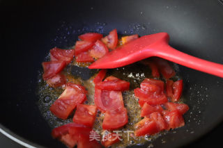 番茄蝦仁意大利面的做法步驟：6