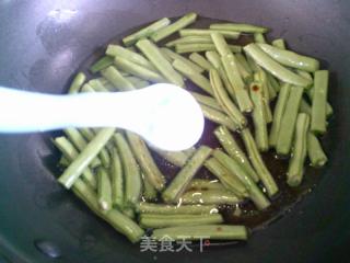 大頭菜絲炒梅豆的做法步驟：8