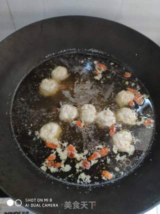 小白菜丸子湯的做法步驟：7