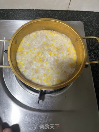 奶香玉米燕麥粥的做法步驟：9