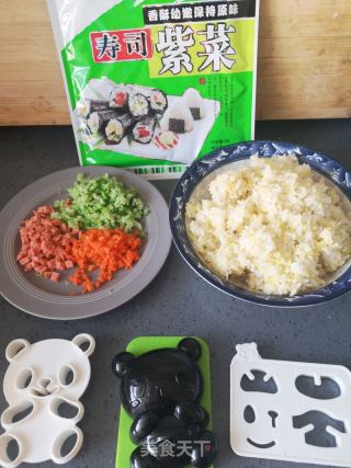 素菜飯團的做法步驟：1