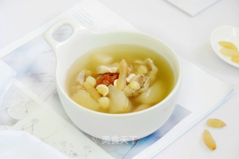麥冬雪梨瘦肉湯的做法