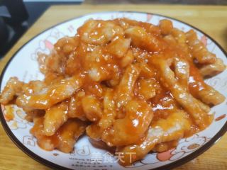 糖醋里脊的做法步驟：7