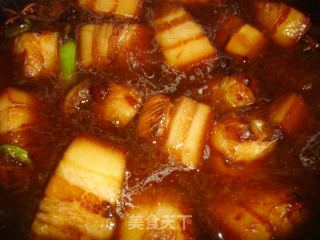 私家紅燒肉的做法步驟：7