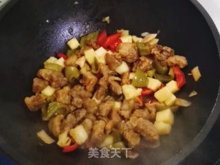 菠蘿咕咾肉的做法步驟：10