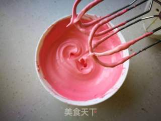 玫瑰馬卡龍的做法步驟：8