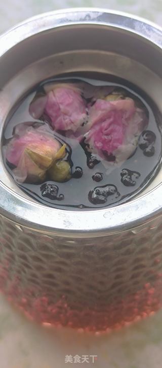 桑葚玫瑰花茶的做法步驟：4
