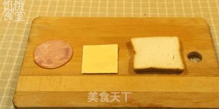 迷你西多士的做法步驟：1