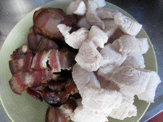 臘肉版腌篤鮮的做法步驟：5