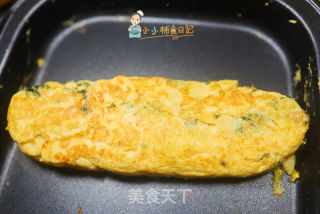 9個月以上輔食紫菜厚蛋燒的做法步驟：9