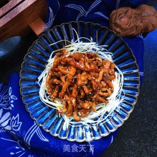 家常京醬肉絲的做法步驟：11