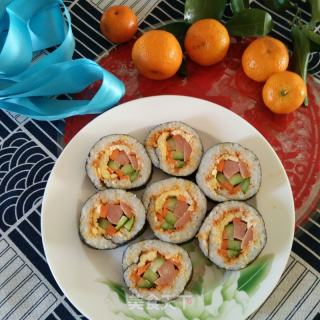 紫菜包飯的做法步驟：10