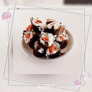 海苔壽司的做法步驟：10