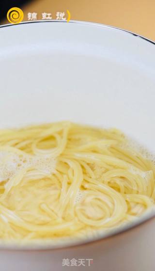 減肥餐～菠菜意面的做法步驟：6