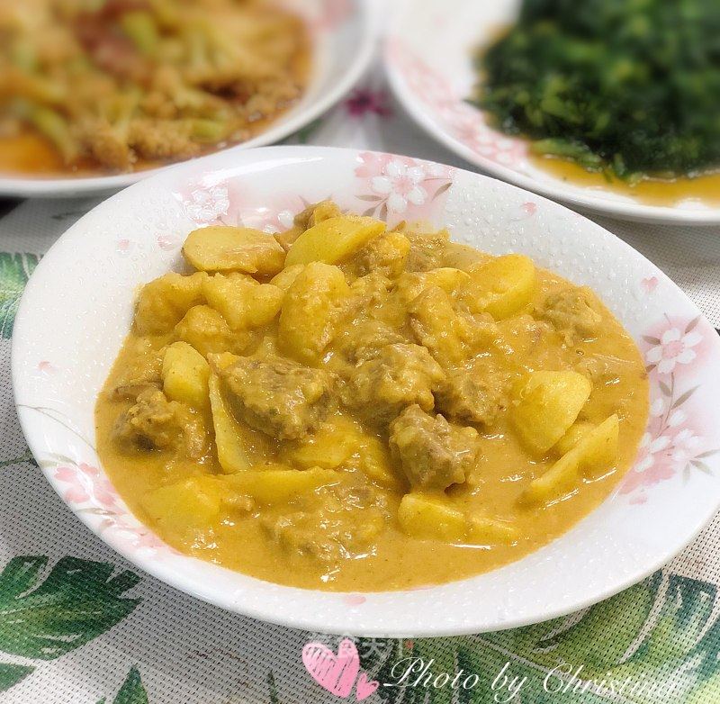 吃了還要再添飯的一道菜——泰式咖喱牛肉的做法