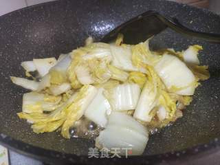 素炒白菜的做法步驟：6