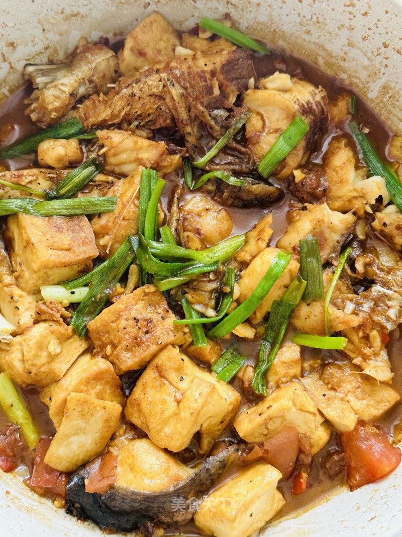 豆腐燜魚的做法