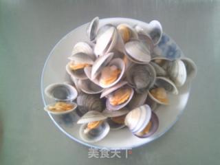 圓蛤炒西瓜皮的做法步驟：6