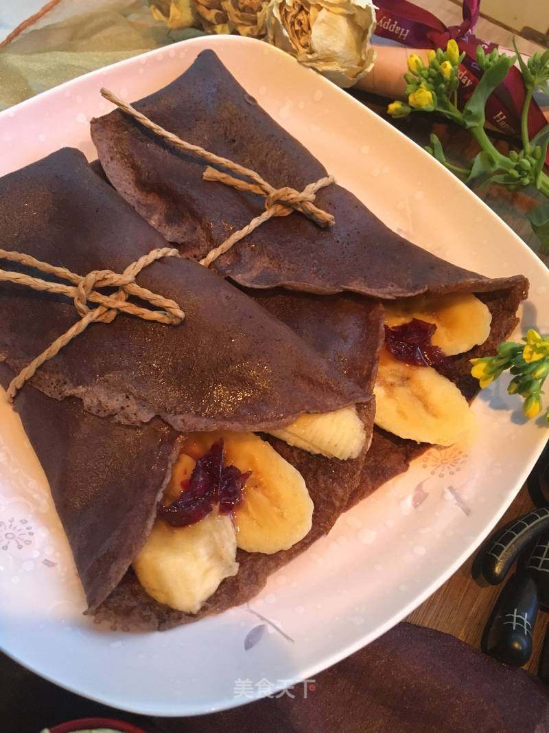 香蕉可麗餅的做法